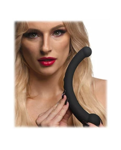 Vibromasseur point G et P - Master Series 10X Vibra-Crescent Vibromasseur point G et P - Master Series 10X Vibra-Crescent