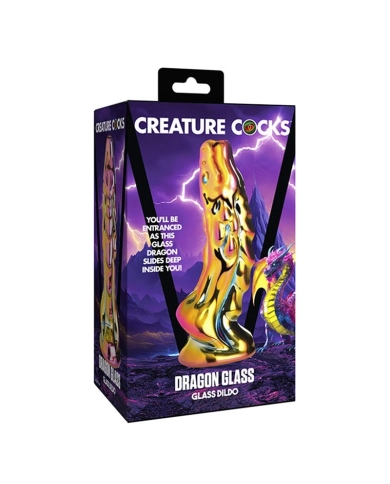 Dildo Dragon Glass 14.5 cm - Creature Cocks Dildo Dragon Glass 14.5 cm - Creature Cocks