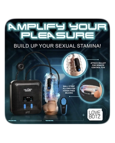 Vibrating suction masturbation sheath - The Milker Stamina Vibrating suction masturbation sheath - The Milker Stamina