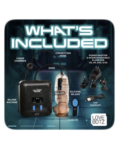 Vibrating suction masturbation sheath - The Milker Stamina Vibrating suction masturbation sheath - The Milker Stamina