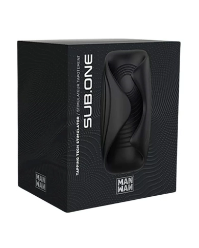Masturbatore a scatto (Nero) - ManWan SUB.ONE Masturbatore a scatto (Nero) - ManWan SUB.ONE