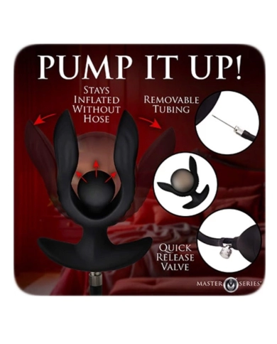 Dark Pearl inflatable anal plug - Master Series Dark Pearl inflatable anal plug - Master Series
