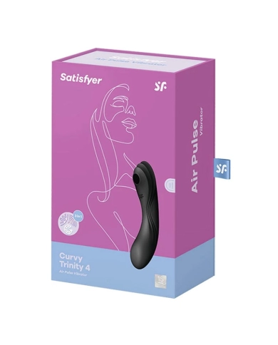 Vibratore e stimolatore clitorideo Curvy Trinity 4 - Satisfyer Vibratore e stimolatore clitorideo Curvy Trinity 4 - Satisfyer