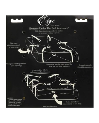 Bed attachment kit - Sportsheets Edge Extreme Under The Bed Bed attachment kit - Sportsheets Edge Extreme Under The Bed