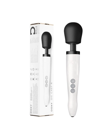 Vibromasseur ultra-puissant et rechargeable - DOXY Die Cast R (Blanc) Vibromasseur ultra-puissant et rechargeable - DOXY Die Cast R (Blanc)