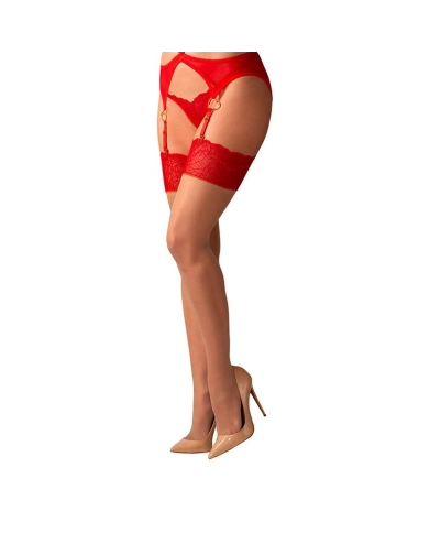 Sexy Strümpfe Cupide Desir (Rot) - Obsessive Sexy Strümpfe Cupide Desir (Rot) - Obsessive