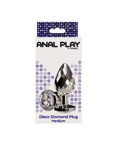 Analplug (Medium) - ToyJoy Anal Play Disco Diamond