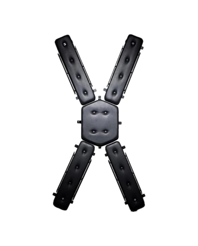 BDSM Andreaskreuz mit 4 Befestigungspunkten - Master Series BDSM Andreaskreuz mit 4 Befestigungspunkten - Master Series