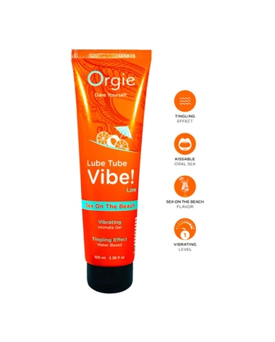 Gleitgel auf Wasserbasis (100 ml) - Orgie Lube Tube Vibe! Sex On the Beach