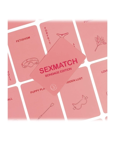 Gioco di carte erotico Sexmatch - Edizione Bondage (multilingue) Gioco di carte erotico Sexmatch - Edizione Bondage (multilingue)