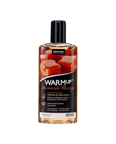JoyDivision WARMup Heated Massage Oil - Caramel