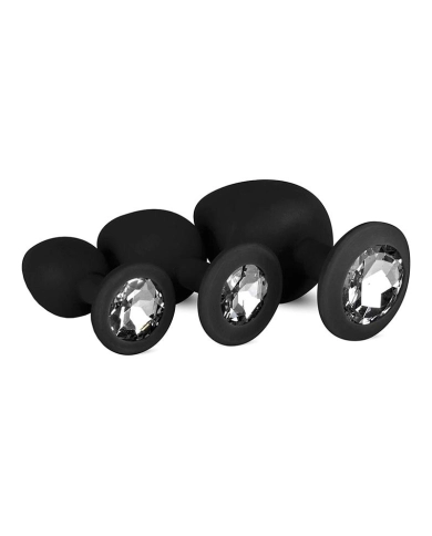 3er-Set Analplugs - EasyToys Diamond 3er-Set Analplugs - EasyToys Diamond