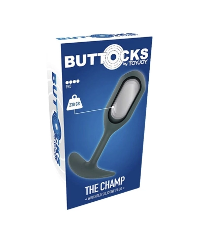 Plug anal lesté ToyJoy - Buttocks The Champ