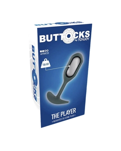 Plug anal lesté ToyJoy - Buttocks The Player