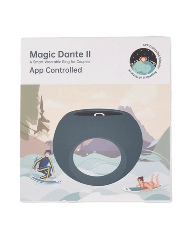 Vibrating and connected cock ring - Magic Motion Magic Dante II Vibrating and connected cock ring - Magic Motion Magic Dante II