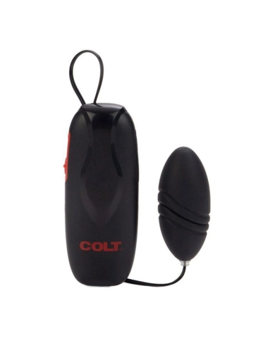 Ferngesteuertes Vibro-Ei COLT Turbo Bullet - Schwarz Ferngesteuertes Vibro-Ei COLT Turbo Bullet - Schwarz
