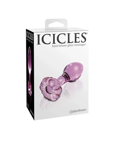 Glas-Analplug Icicles No. 48