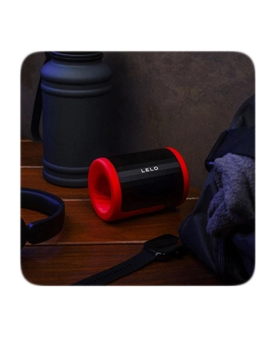 LELO F2 vibrating and connected masturbator (Red) LELO F2 vibrating and connected masturbator (Red)