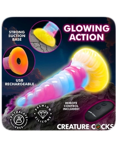 Creature Cocks Unicorn Vibrator - 17 cm Creature Cocks Unicorn Vibrator - 17 cm
