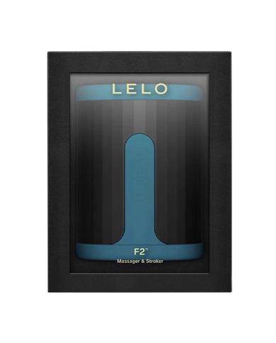 Masturbatore vibrante e connesso LELO F2 (Blu) Masturbatore vibrante e connesso LELO F2 (Blu)