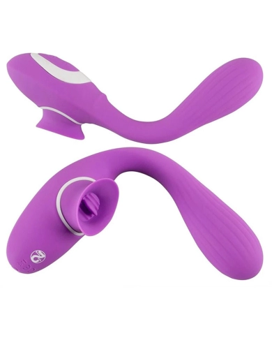 Flexible vibrator and clitoral stimulator You2Toys Flexible vibrator and clitoral stimulator You2Toys