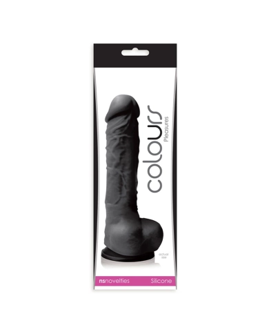 Realistischer Dildo Colours Pleasures 18,5 cm (Schwarz) - NS Novelties Realistischer Dildo Colours Pleasures 18,5 cm (Schwarz) - NS Novelties