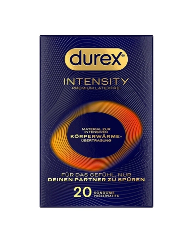 Ultradünnes latexfreies Kondom (20 Stück) – Durex Intensity Ultradünnes latexfreies Kondom (20 Stück) – Durex Intensity