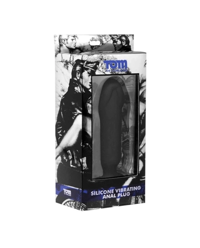 Plug anal vibrant en silicone - Tom of Finland Plug anal vibrant en silicone - Tom of Finland