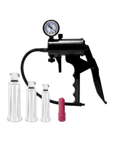 Clitoral pump with 3 suction cylinders - Size Matters