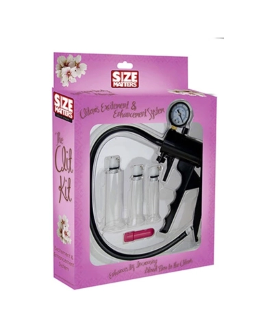 Pompe à clitoris avec 3 cylindres de succion - Size Matters