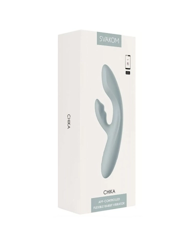 Beheizbarer Rabbit-Vibrator – Svakom Chika Beheizbarer Rabbit-Vibrator – Svakom Chika