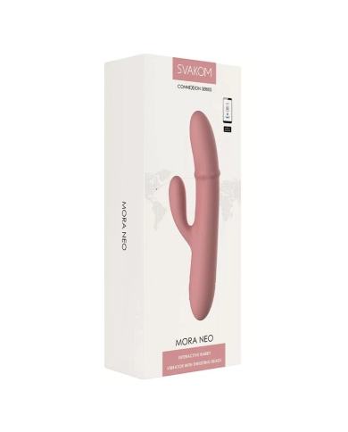 Rabbit-Vibrator mit Stimulationsring – Svakom Mora Neo