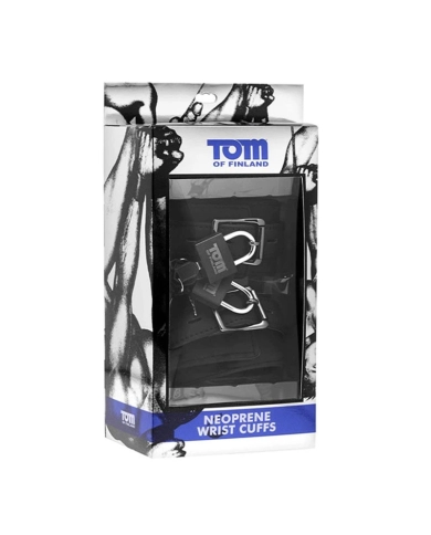Attaches sécurisées pour poignets en néoprène - Tom of Finland Attaches sécurisées pour poignets en néoprène - Tom of Finland