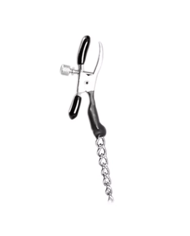 Fetish Fantasy Alligator Nipple Clamps with Chain