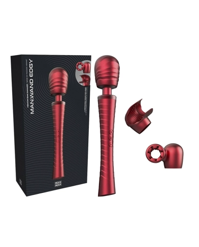 Bacchetta vibrante MAN.WAND EDGY - Rosso velluto