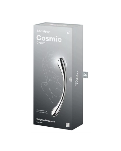 Dildo in acciaio inossidabile Satisfyer Cosmic Crest 1