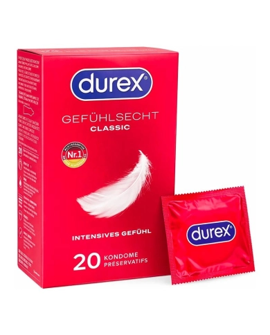 Durex Gefühlsecht Classic (20 Kondome)