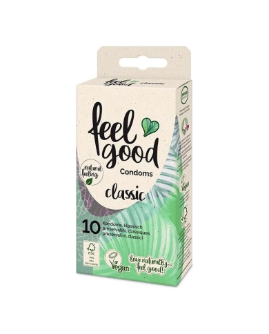 Préservatifs Vegan Classic (10 Préservatifs) - Feelgood