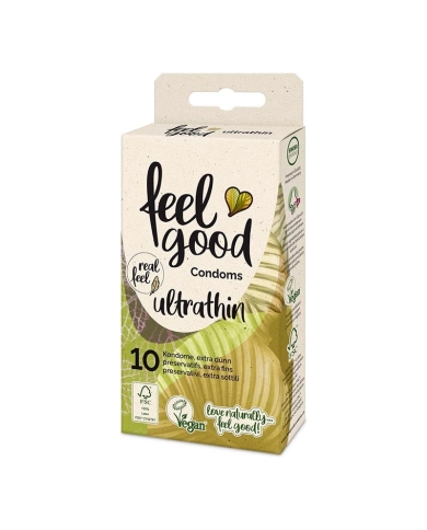 Préservatifs Vegan ultra-fin (10 Préservatifs) - Feelgood