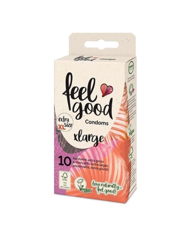 Preservativi vegani Large (10 preservativi) - Feelgood