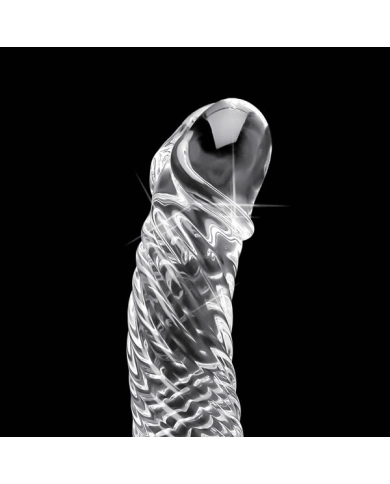 Realistic glass dildo - Icicles No. 61 Realistic glass dildo - Icicles No. 61