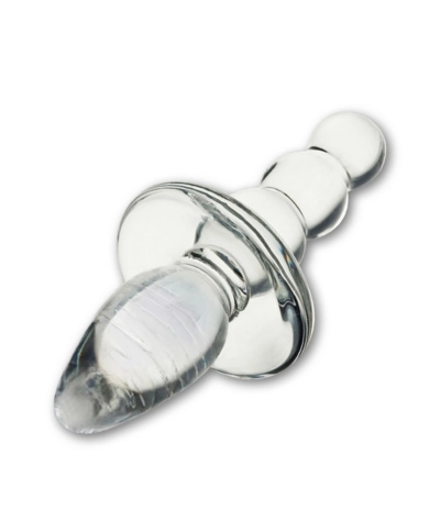 Titus Beaded Glass Butt Plug Titus Beaded Glass Butt Plug