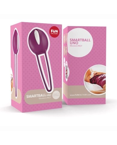 Smartballs Uno Grape and white - Fun Factory Smartballs Uno Grape and white - Fun Factory