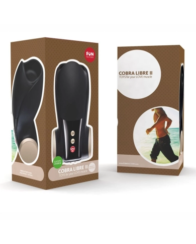 Masturbatore Cobra Libre 2 nero - Fun Factory Masturbatore Cobra Libre 2 nero - Fun Factory