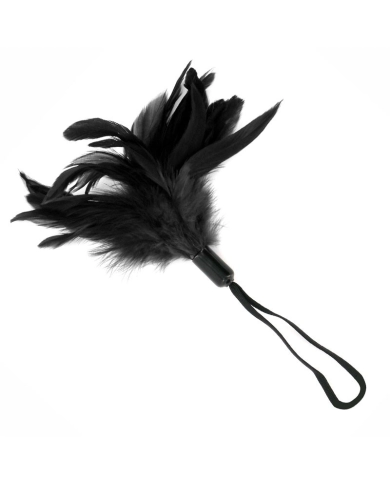 Plumes à chatouiller Pleasure Feather Noir - Sportsheets