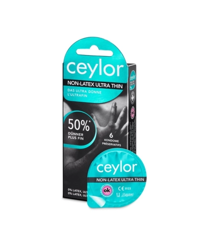 Ceylor non Latex Ultra Thin - 6 Preservativi