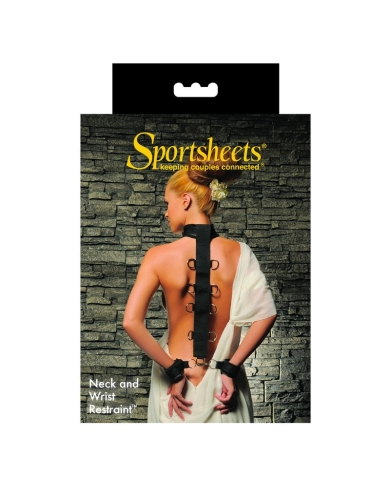 Kit d’attache cou & poignets – Sportsheets Neck and Wrist Restraint Kit d’attache cou & poignets – Sportsheets Neck and Wrist Restraint