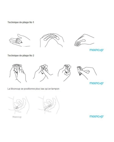 Mooncup coupe menstruelle - Taille A Mooncup coupe menstruelle - Taille A