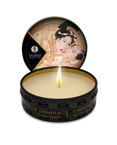Scented Massage Candle Shunga - Vanille Fetish Scented Massage Candle Shunga - Vanille Fetish