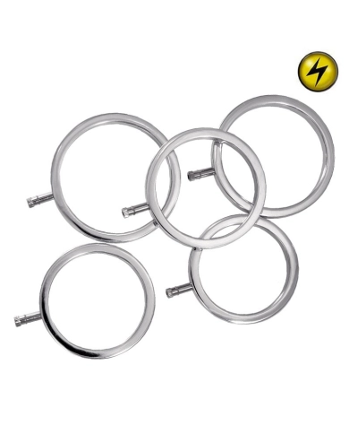 E-Stim metal Cockring ElectraRings  - ElectraStim